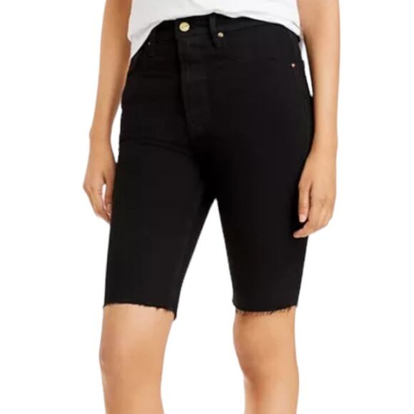 Frame Denim Pants - Frame Le Vintage Denim bermuda shorts black size 24